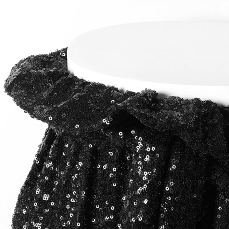 TWOTWINSTYLE Heavy Sequin Pants Female High Waist Bottom Bandages Trousers For Women Spring Fashion Streetwear New 201106