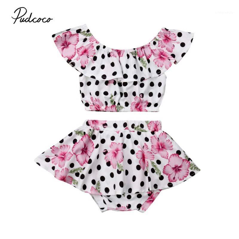 2020 Baby Summer Clothing Infant Kids Baby Girls 0-3T 2Pcs Floral Dots Clothes Set Ruffled Crops Top Skirts Shorts Sunsuits1, As pic
2020 Baby Summer Clothing Infant Kids Baby Girls 0-3T 2Pcs Floral Dots Clothes Set Ruffled Crops Top Skirts Shorts Sunsuits1, As pic