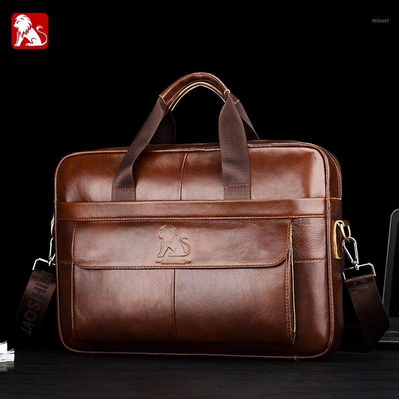 New Luxury Cow Genuine Leather Business Men's Briefcase Male Shoulder Bag Real Leather Men Messenger Bag Travel Computer1, Brown
New Luxury Cow Genuine Leather Business Men's Briefcase Male Shoulder Bag Real Leather Men Messenger Bag Travel Computer1, Brown