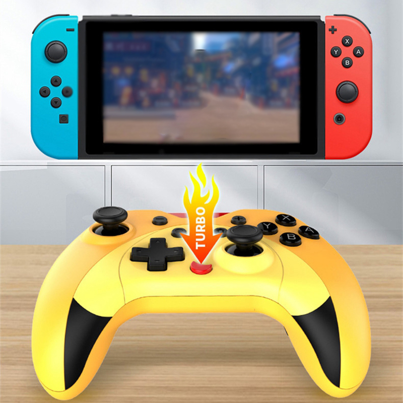 For Switch Wireless Bluetooth Game Controller With Vibrating Six-axis For NS/PS3/PC/Android Wired Controller Black
For Switch Wireless Bluetooth Game Controller With Vibrating Six-axis For NS/PS3/PC/Android Wired Controller Black