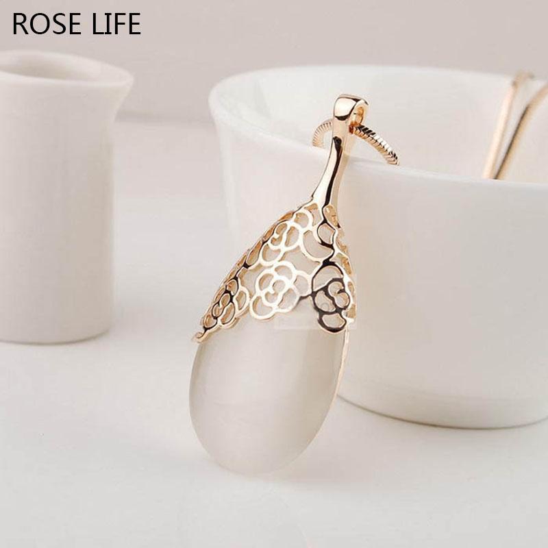ROSE LIFE 2021 Korean Version Of The Cat'S Eye Stone Sweater Chain Long Necklace Female Korean Hanging Ornaments Hanging Chain 
ROSE LIFE 2021 Korean Version Of The Cat'S Eye Stone Sweater Chain Long Necklace Female Korean Hanging Ornaments Hanging Chain
