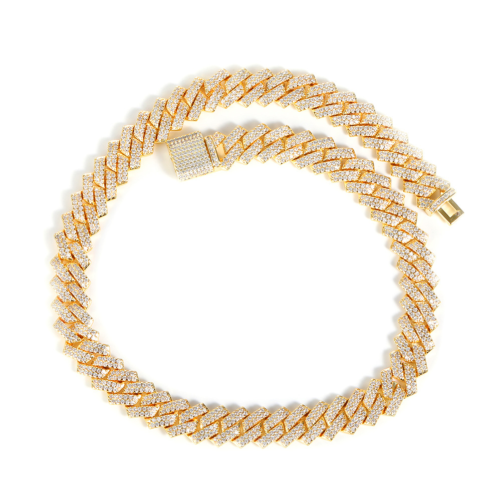 13mm Hip Hop Cuban Chain Necklace Bling Mens Diamond Tennis Chain Necklace High Quality Shining Zircon Necklaces
13mm Hip Hop Cuban Chain Necklace Bling Mens Diamond Tennis Chain Necklace High Quality Shining Zircon Necklaces
