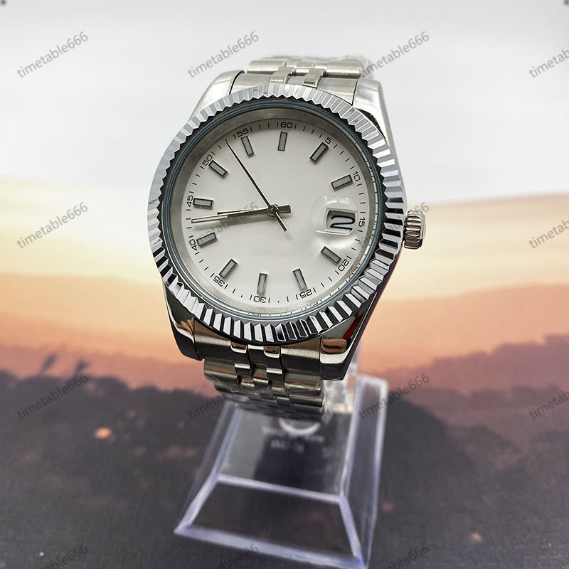 men Folding buckle 41mm Watches Luminous reading waterproof Automatic date Mechanical high quality stainless steel Strap Male number Watch luxuri