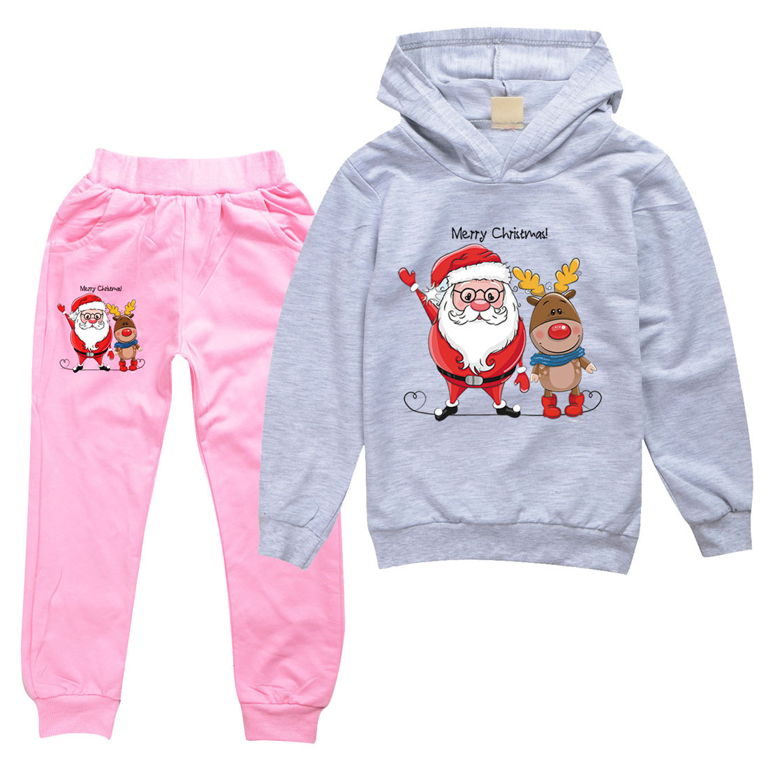 Chill Sets 2 Piece Sets for Kids Boy Fall Clothes Wholesale Clothing Merry Christmas Thanksgiving Outfits for GirlsX1019