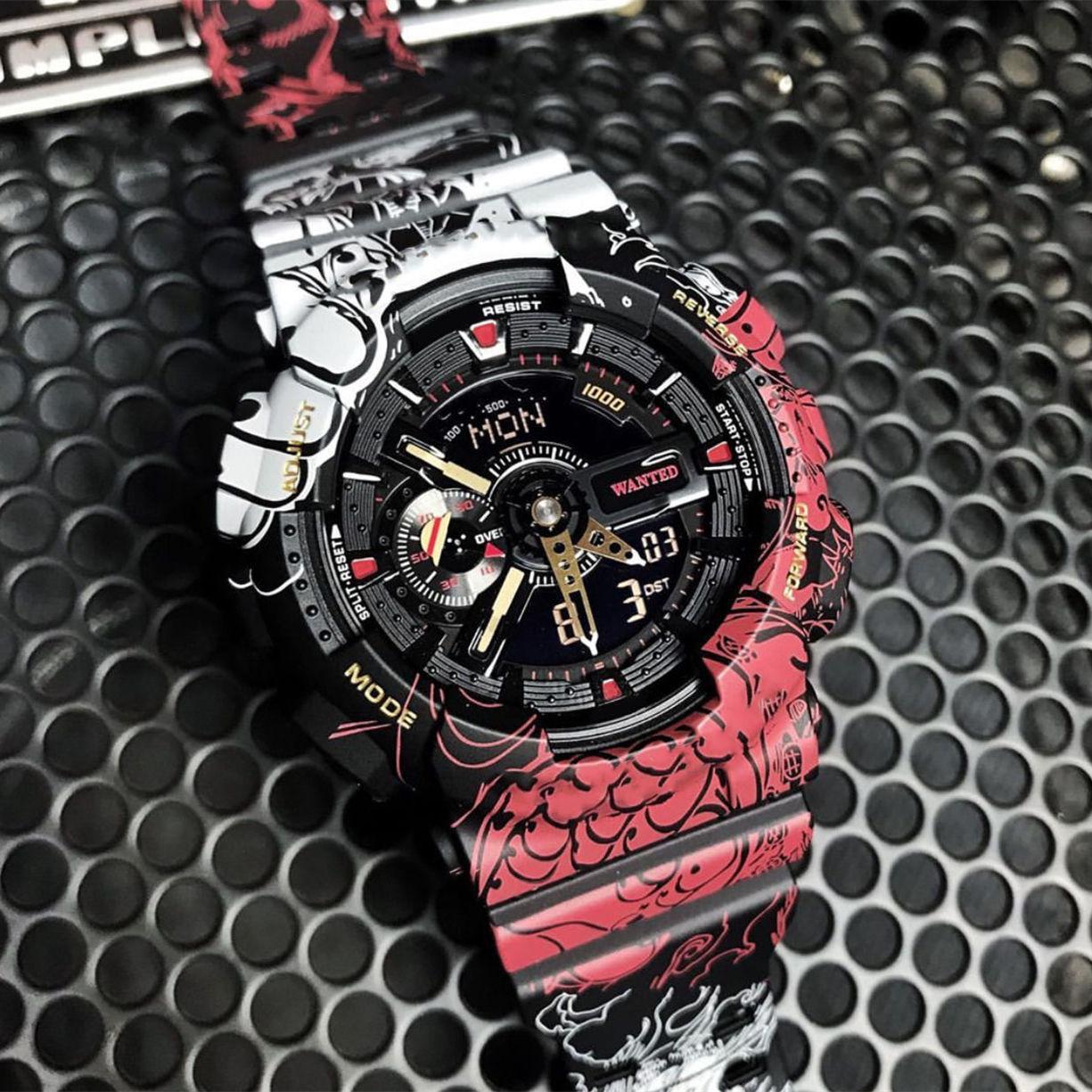 Co-branded Sports Men's Dual Display Watch Royal Oak LED Digital Electronic Watch Waterproof and Shockproof World Time
Co-branded Sports Men's Dual Display Watch Royal Oak LED Digital Electronic Watch Waterproof and Shockproof World Time