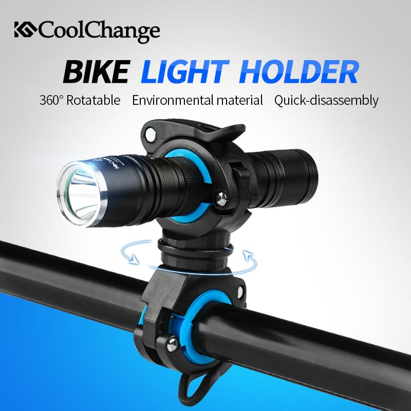 CoolChange Bike Light Double Cycling 360 Rotating Holder LED Front Lamp Pump Handlebar Holder Bicycle Accessories
CoolChange Bike Light Double Cycling 360 Rotating Holder LED Front Lamp Pump Handlebar Holder Bicycle Accessories