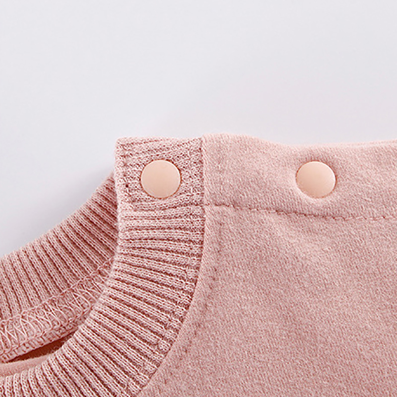 Fashion Newborn Baby Boy Girls Clothes letters Long sleeves Romper Autumn Winter Warm Sports Toddler Jumpsuit Outfits 0-18M 201027