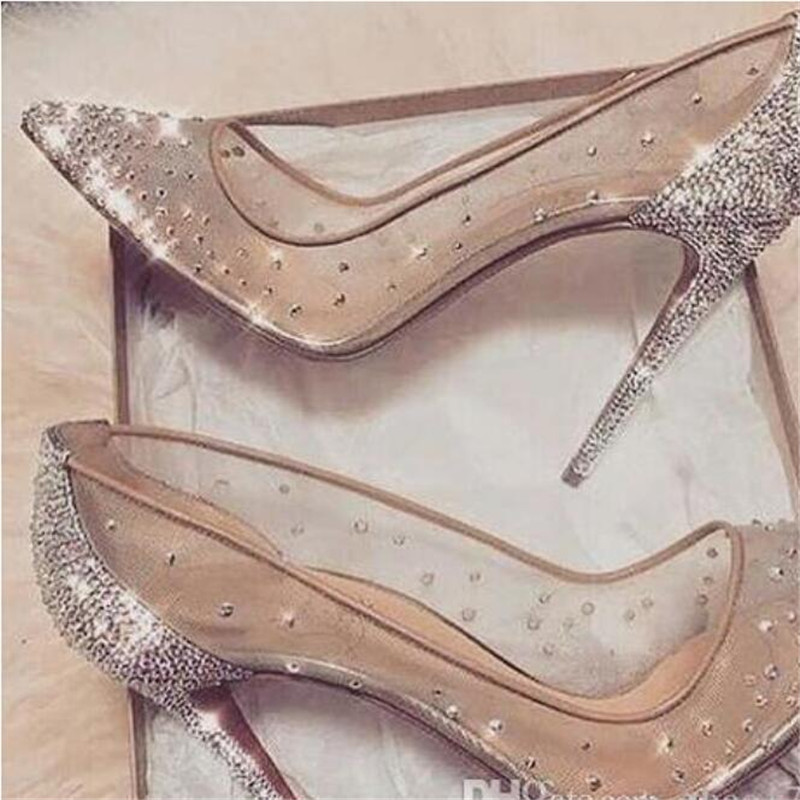 2022 spring summer Elegant styles women shoes Rhinestone high heels crystals pointed toe mesh Pumps woman red sole wedding shoes 8cm 10cm Heels Sandals size 40
2022 spring summer Elegant styles women shoes Rhinestone high heels crystals pointed toe mesh Pumps woman red sole wedding shoes 8cm 10cm Heels Sandals size 40