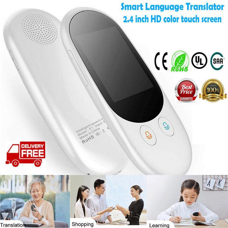 Portable Smart Voice Translator 2.4 inch Touch Screen Smart Real-time Intelligent Translator Multi-language 3C291
Portable Smart Voice Translator 2.4 inch Touch Screen Smart Real-time Intelligent Translator Multi-language 3C291