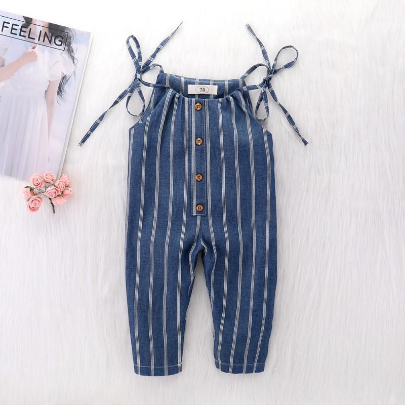 Baby Clothes Girl Summer Strap Rompers Stripes Print Toddler Long Jumpsuits Navy Blue Infant Kids Sleeveless Overalls1, As pic
Baby Clothes Girl Summer Strap Rompers Stripes Print Toddler Long Jumpsuits Navy Blue Infant Kids Sleeveless Overalls1, As pic