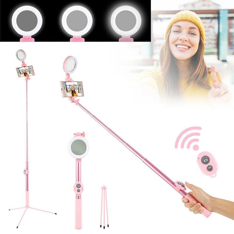 170cm Tripod&Bluetooth Selfie Stick + Ring Light Selfie Beauty Portrait Fill Lighting For Cell Phone Holde Video Live Makeup
170cm Tripod&Bluetooth Selfie Stick + Ring Light Selfie Beauty Portrait Fill Lighting For Cell Phone Holde Video Live Makeup