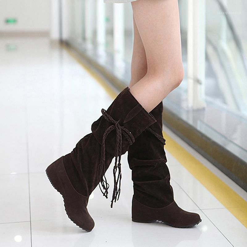 Hot 4 Colors Fringe Boots 2020 Low Heel Tassel Moccasin Flat Knee High Women Boots Plus Size 35~43 Drop Shipping1, Black
Hot 4 Colors Fringe Boots 2020 Low Heel Tassel Moccasin Flat Knee High Women Boots Plus Size 35~43 Drop Shipping1, Black