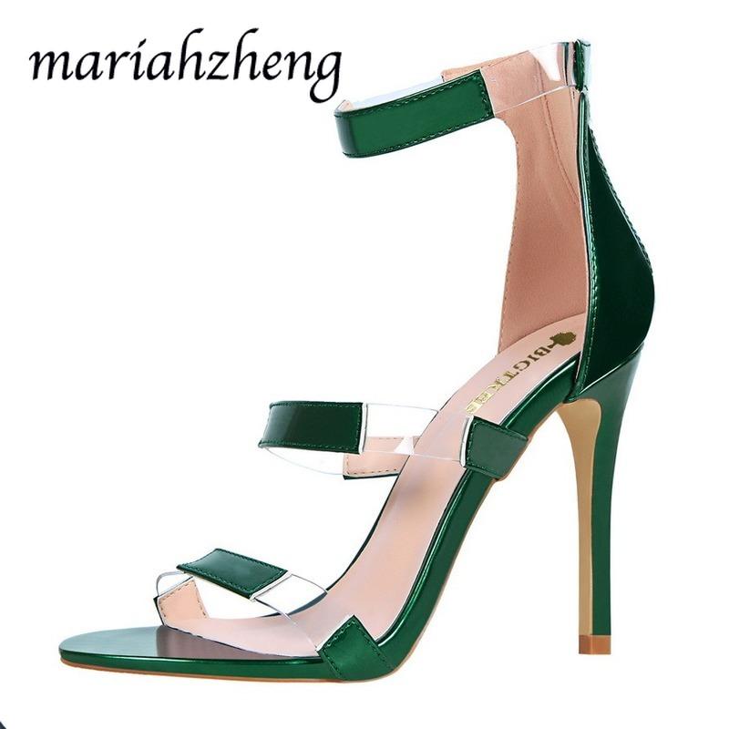 Meriahzheng 10CM Summer Fashionable Thin High Heel Women's Shoes with Stiletto High Heel Sexy Club Hollowed Out with Sandals DS, White
Meriahzheng 10CM Summer Fashionable Thin High Heel Women's Shoes with Stiletto High Heel Sexy Club Hollowed Out with Sandals DS, White