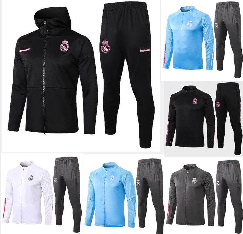 20 - 21 Real Madrid black soccer tracksuit jackets Chandal 2020 21 camiseta de futbol HAZARD BENZEMA MODRIC football jacket training suit jo, White
20 - 21 Real Madrid black soccer tracksuit jackets Chandal 2020 21 camiseta de futbol HAZARD BENZEMA MODRIC football jacket training suit jo, White