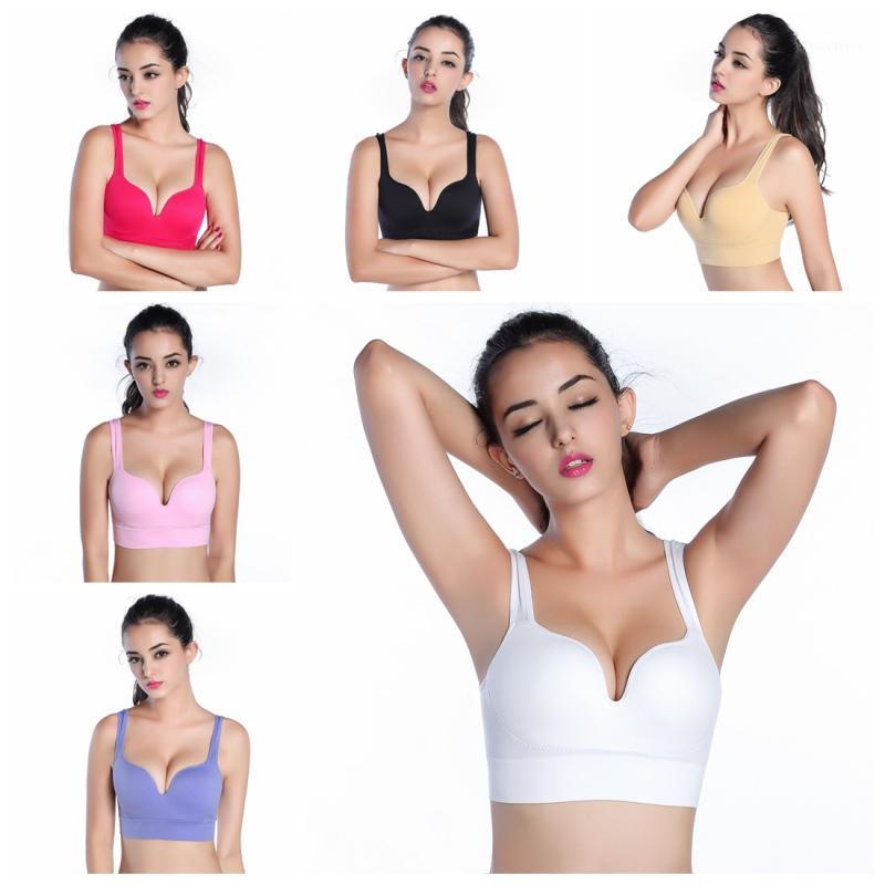 New Women Seamless Fitness Yoga Padded Sports Bra Stretch Workout anti-sag No steel ring running yoga vest sports underwear1, Rose red
New Women Seamless Fitness Yoga Padded Sports Bra Stretch Workout anti-sag No steel ring running yoga vest sports underwear1, Rose red
