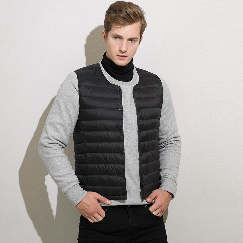 2020 new lightweight down vest men' warm vest white velvet collar V collar with autumn and winte, Black
2020 new lightweight down vest men' warm vest white velvet collar V collar with autumn and winte, Black