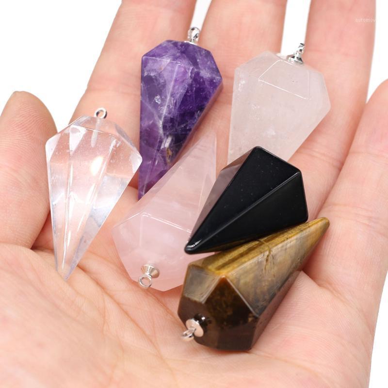 Natural Stone Pendant Cone shape Necklace Pendant Stone High Quality Making for Women Jewelry Necklace Reiki Healing Gift1
Natural Stone Pendant Cone shape Necklace Pendant Stone High Quality Making for Women Jewelry Necklace Reiki Healing Gift1