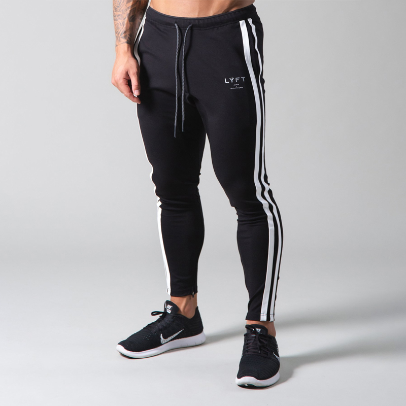 Streetwear casual clothing jogger bodybuilding trousers fashion printed cotton gym fitness men's Sweatpants 201110