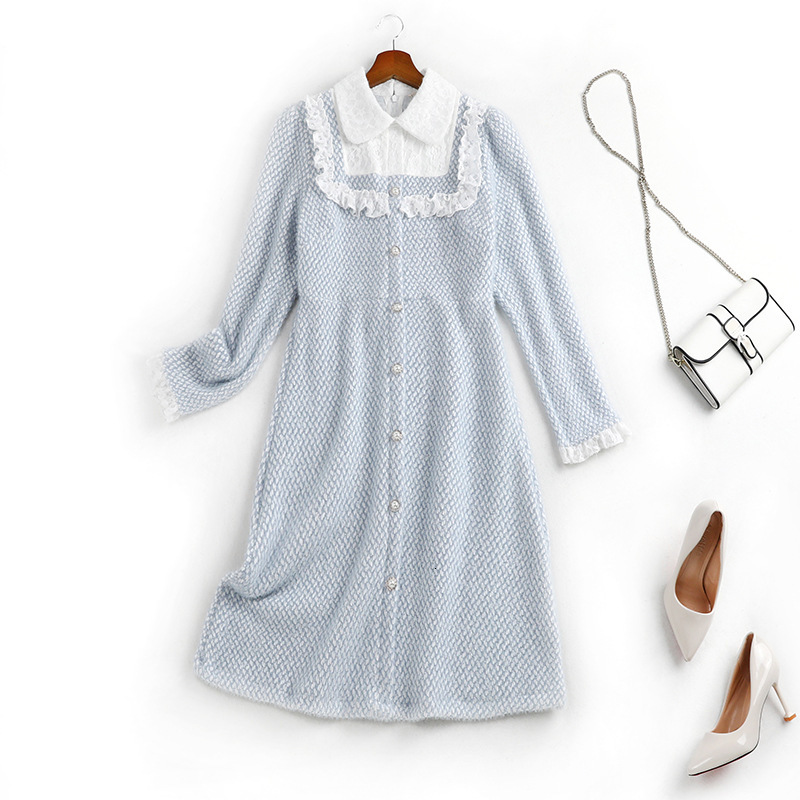 2021 Start New Large Female Plus Size 6l Long Net Delicate Wool Department Show Fine Line 11353 Dress Sizes Bsup, Blue
2021 Start New Large Female Plus Size 6l Long Net Delicate Wool Department Show Fine Line 11353 Dress Sizes Bsup, Blue