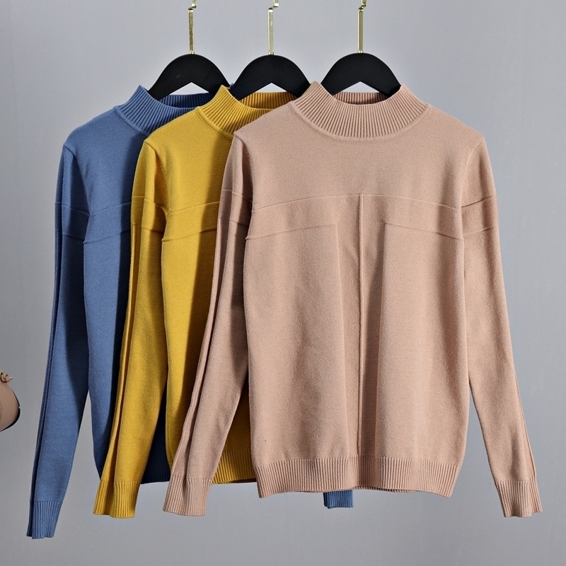 GIGOGOU Thick Warm Knitwear Women Turtleneck Sweater Autumn Winter Long Sleevve Pullovers Top Soft Female Jumper Pull Femme 201130, White
GIGOGOU Thick Warm Knitwear Women Turtleneck Sweater Autumn Winter Long Sleevve Pullovers Top Soft Female Jumper Pull Femme 201130, White