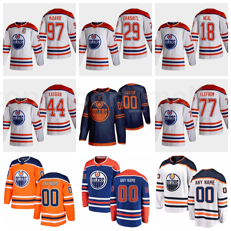 2021 Edmonton Oilers Reverse Retro 97 Connor McDavid Jersey Ice Hockey 29 Leon Draisaitl 18 James Neal 77 Oscar Klefbom 44 Zack Kassian, Orange
2021 Edmonton Oilers Reverse Retro 97 Connor McDavid Jersey Ice Hockey 29 Leon Draisaitl 18 James Neal 77 Oscar Klefbom 44 Zack Kassian, Orange