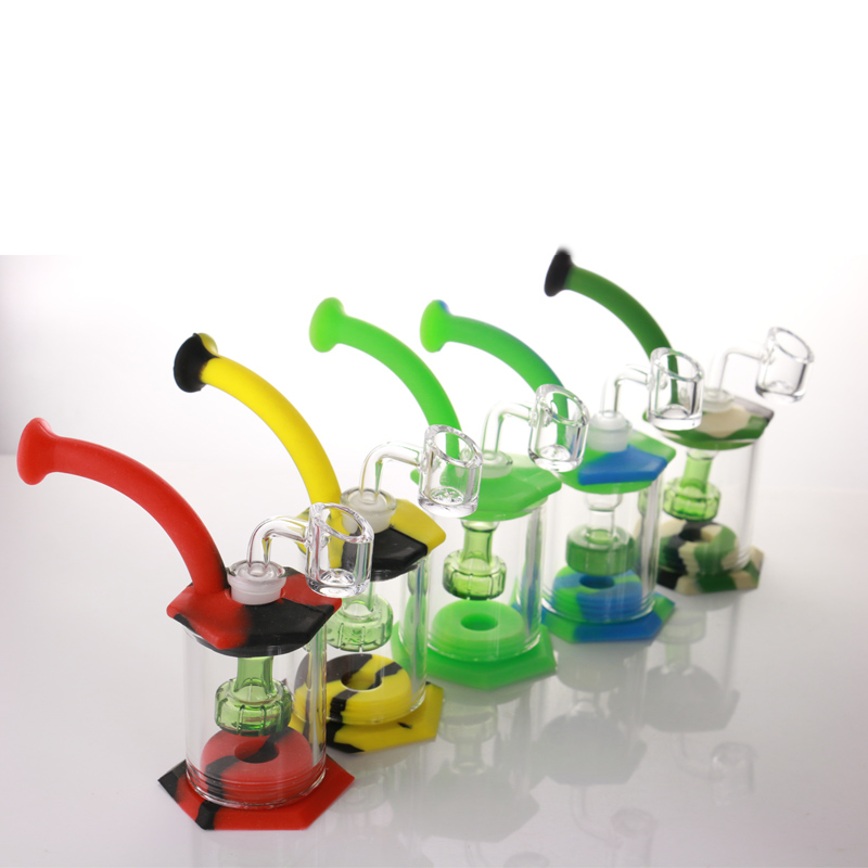 4.5" Assemble Silicone Bong have Shower Hookahs Head percolator Easy clean Dab Rigs with 4mm quartz banger silicones pipe mini glass bongs
4.5" Assemble Silicone Bong have Shower Hookahs Head percolator Easy clean Dab Rigs with 4mm quartz banger silicones pipe mini glass bongs
