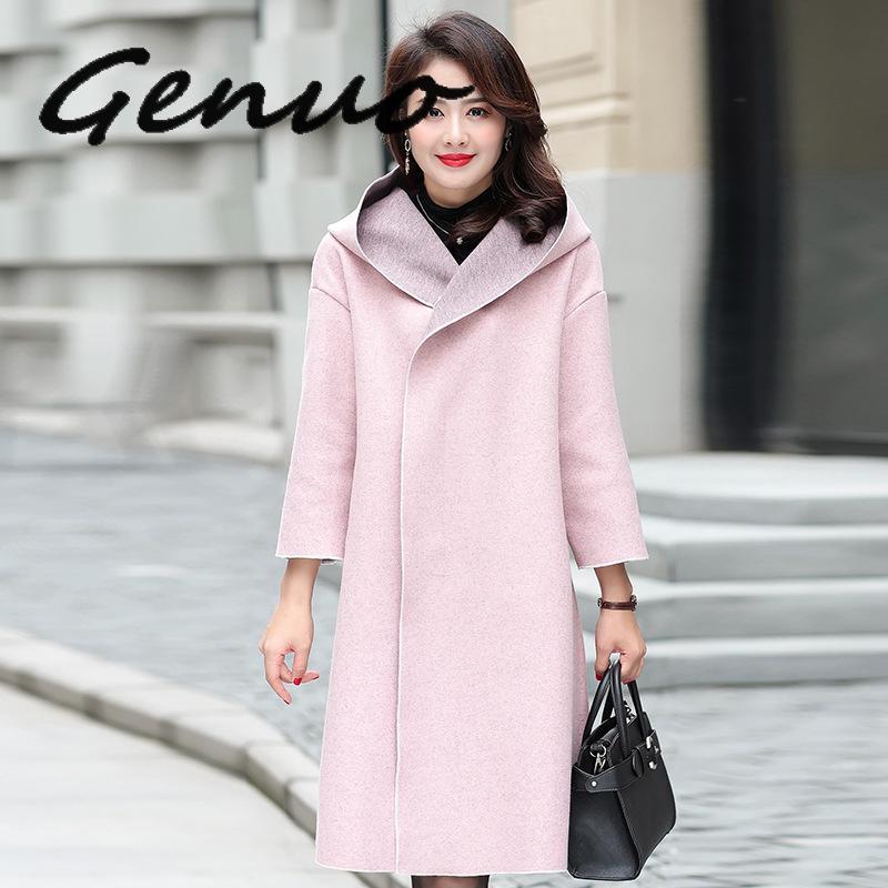 Genuo Fashion Solid Long Wool Coat Office Lady Single Button Wool Blend Coat And Jacket Elegant Women Coats Autumn Winter, Beige
Genuo Fashion Solid Long Wool Coat Office Lady Single Button Wool Blend Coat And Jacket Elegant Women Coats Autumn Winter, Beige