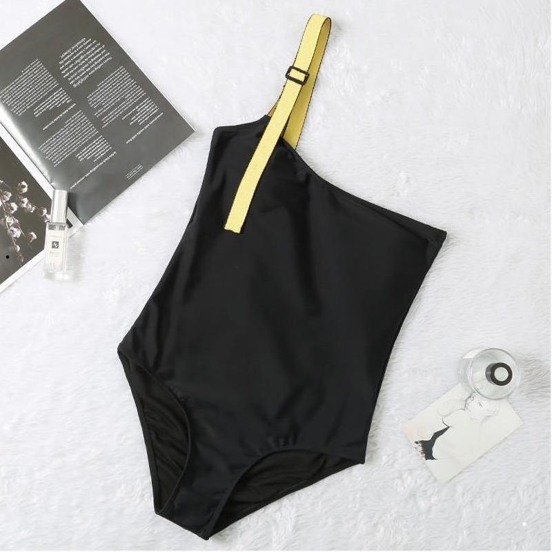 Yellow Shoulder Swimsuits Designer Padded Push Up Women's One-piece Swimwear Outdoor Beach Travel Vacation Must Bandage Swimsuits
Yellow Shoulder Swimsuits Designer Padded Push Up Women's One-piece Swimwear Outdoor Beach Travel Vacation Must Bandage Swimsuits