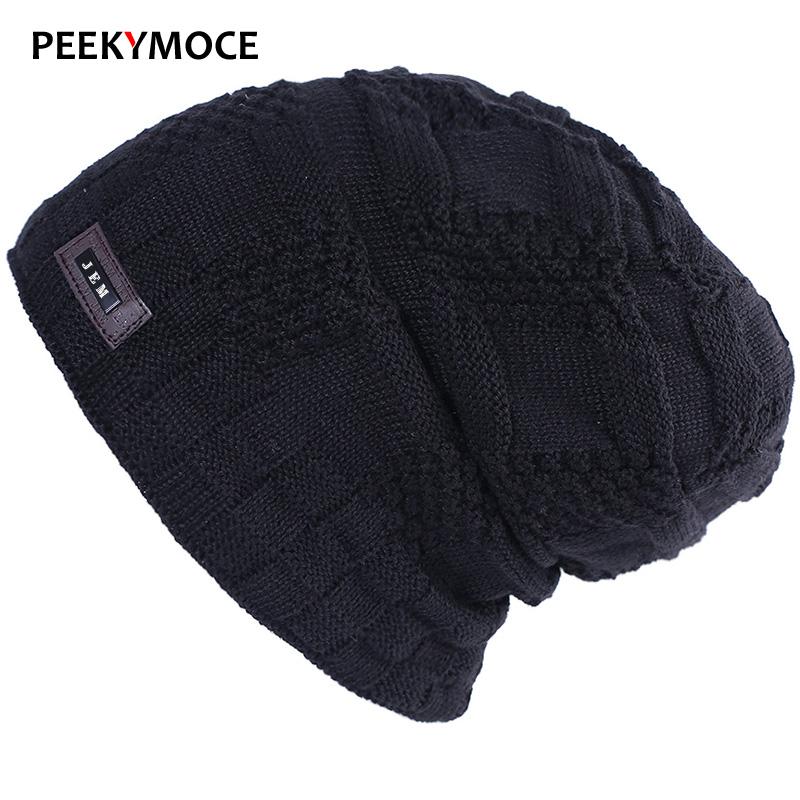 Winter Beanies Men Knitted Hat Caps plus velvet Mask Gorras Bonnet Warm Baggy Winter Hats For Men Women Skullies Beanies Hats
Winter Beanies Men Knitted Hat Caps plus velvet Mask Gorras Bonnet Warm Baggy Winter Hats For Men Women Skullies Beanies Hats