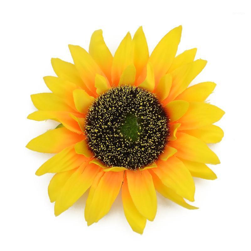 10Pcs 14cm Large Sunflower Head Artificial Silk Flowers for DIY Scrapbooking Wreath Home Wedding Decoration Cheap Fake Flower1, Yellow
10Pcs 14cm Large Sunflower Head Artificial Silk Flowers for DIY Scrapbooking Wreath Home Wedding Decoration Cheap Fake Flower1, Yellow