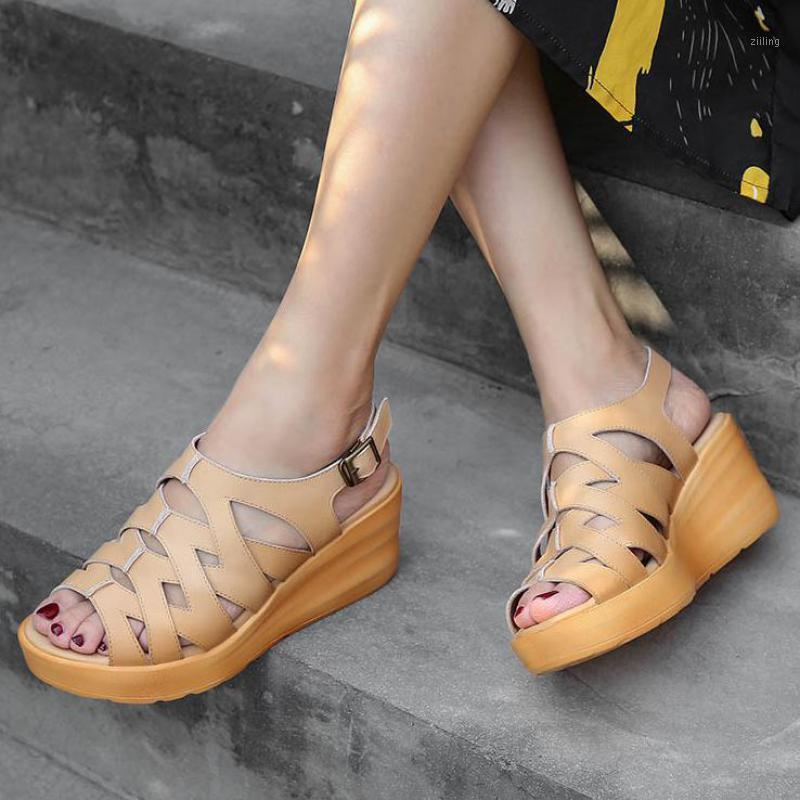 YourSeason 2020 New Summer Wedges Retro Women'S Shoes Genuine Leather Buckle Strap Female Casual Platform High Heels Sandals1, Black
YourSeason 2020 New Summer Wedges Retro Women'S Shoes Genuine Leather Buckle Strap Female Casual Platform High Heels Sandals1, Black