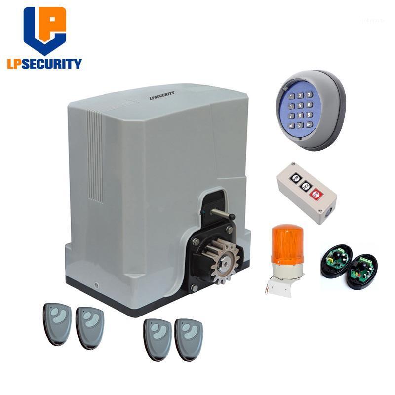 

LPSECURITY good quality 600KGS DC 24V Foresee sliding gate opener mechanism remote control slide gate operator1