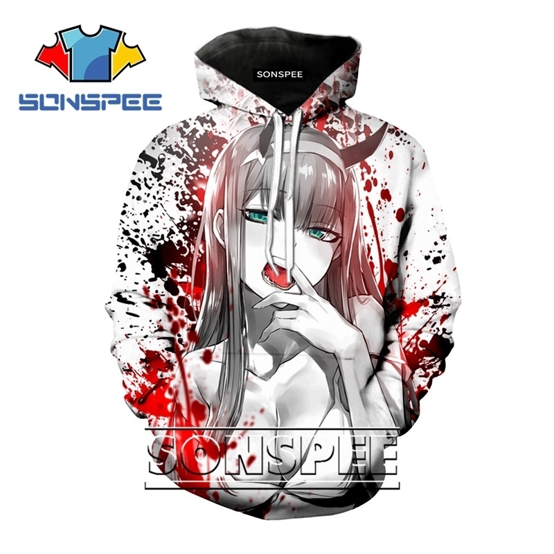 3D Print Women men hoodie Anime Long sleeve Sweatshirt DARLING in the FRANXX Zero two Harajuku Fashion streetwear hoodies B03 Y200704, 12
3D Print Women men hoodie Anime Long sleeve Sweatshirt DARLING in the FRANXX Zero two Harajuku Fashion streetwear hoodies B03 Y200704, 12