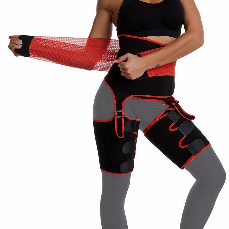 Fitness BuLift Thigh Waist Belt Leg Wrap 3 in 1 Tummy Control Shapewear Band for Easy Safety Working-out Ornaments, Red
Fitness BuLift Thigh Waist Belt Leg Wrap 3 in 1 Tummy Control Shapewear Band for Easy Safety Working-out Ornaments, Red