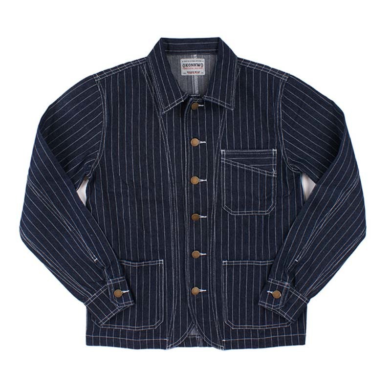 Mcikkny Men's Cargo Casual Denim Jackets Coats Loose Fit Straight Jeans Truckers Jackets For Men Plus Size S2XL T200502