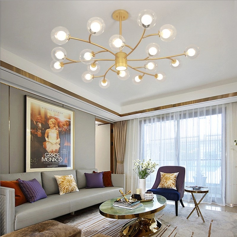 Nordic Chandelier Lights For Living room bedroom Dining room Luxury Glass Shade Minimalist LED Chandelier Lighting
Nordic Chandelier Lights For Living room bedroom Dining room Luxury Glass Shade Minimalist LED Chandelier Lighting