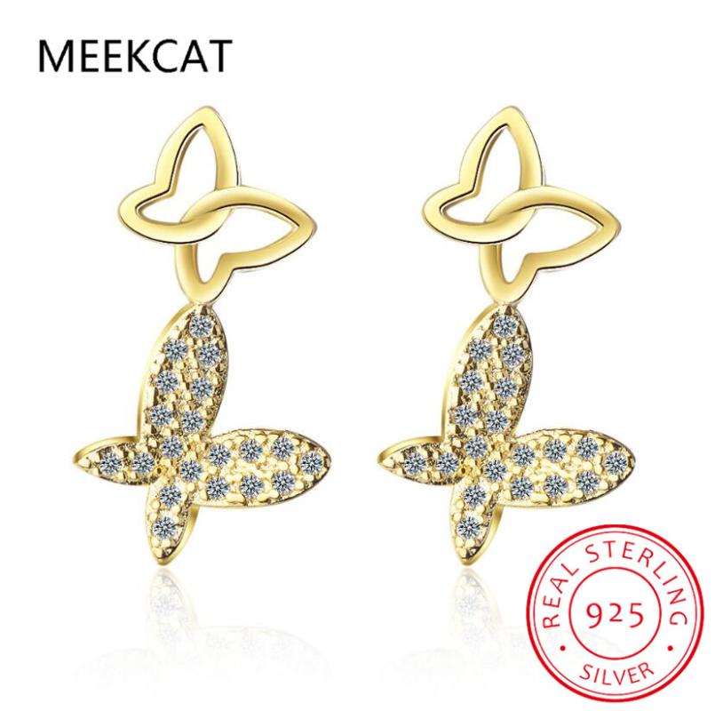 Stud Fashion Korean Mini Cute Romantic Butterfly Earrings For Women Genuine 925 Sterling Silver Teen Student Girl Jewelry
Stud Fashion Korean Mini Cute Romantic Butterfly Earrings For Women Genuine 925 Sterling Silver Teen Student Girl Jewelry