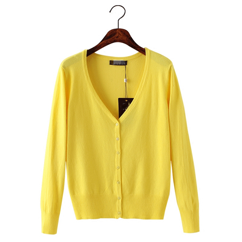 Sweater Women Cardigan Knitted Sweater plus size Female Casual VNeck Woman Cardigans Tops 4XL 5XL 201017