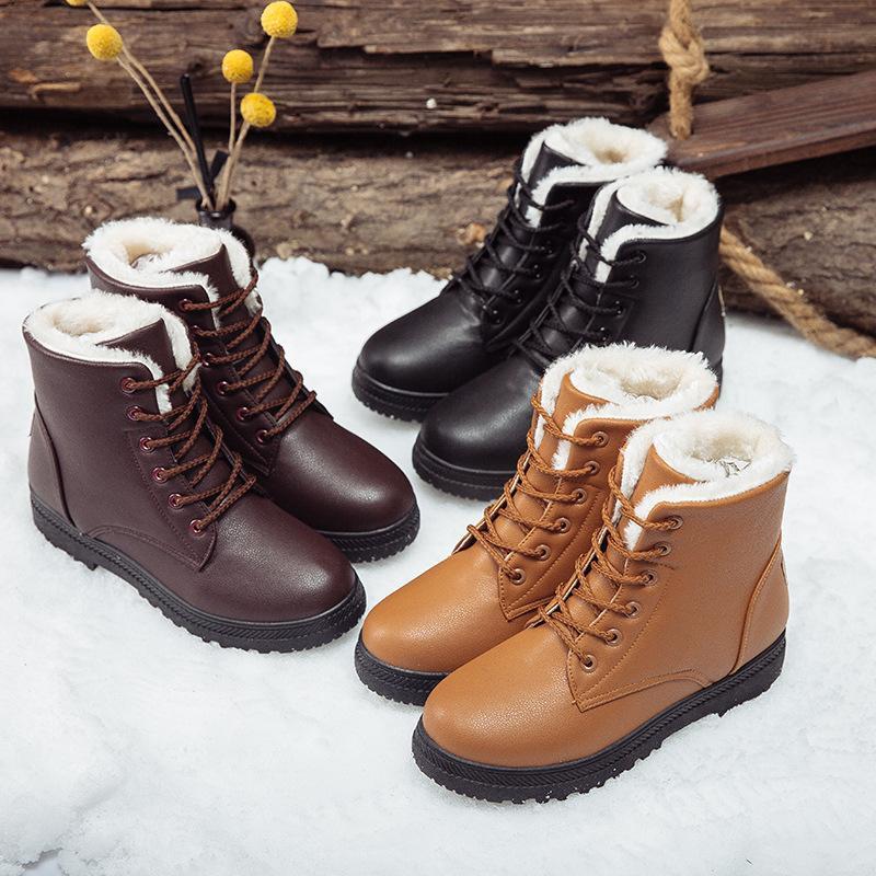 for Ankle 2020 Warm Winter Teddy Shoes Classic Female Snow with Anti-slip Black Rubber Women's Boots More Size 35-44 Vob6, Coffee
for Ankle 2020 Warm Winter Teddy Shoes Classic Female Snow with Anti-slip Black Rubber Women's Boots More Size 35-44 Vob6, Coffee
