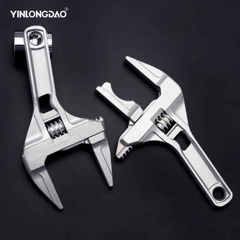 Multi-function Handle Universal Wrench Large Opening Bathroom Wrench Screw Key Nut Adjustable Aluminum Alloy Repair Tool
Multi-function Handle Universal Wrench Large Opening Bathroom Wrench Screw Key Nut Adjustable Aluminum Alloy Repair Tool