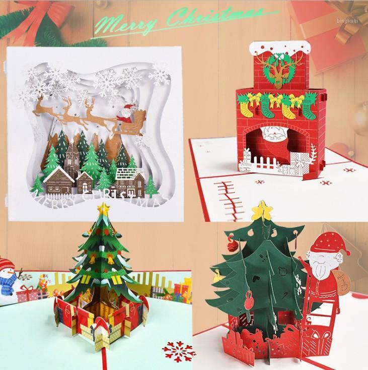 Christmas card 3d christmas tree three dimensional greeting card Christmas gift new year blessing card with envelope1
Christmas card 3d christmas tree three dimensional greeting card Christmas gift new year blessing card with envelope1