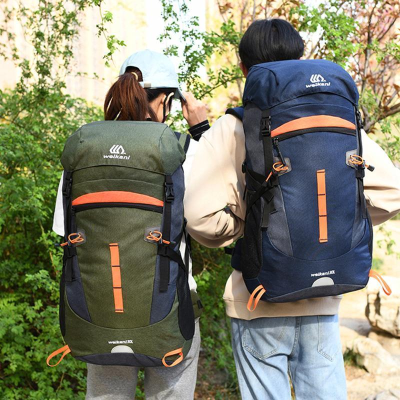 50L Outdoor Sport Backpack Waterproof Mountaineering Bag Backpack Large Capacity Sports Vest Ultralight Riding Bag for Women Men1, Blue color
50L Outdoor Sport Backpack Waterproof Mountaineering Bag Backpack Large Capacity Sports Vest Ultralight Riding Bag for Women Men1, Blue color