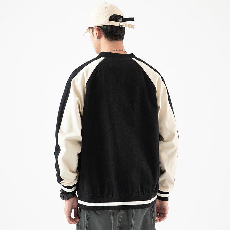 Spring Autumn New Man Street Wear Thin-fit Hip-hop Aviator Male Jacket Kgk4, Black.
Spring Autumn New Man Street Wear Thin-fit Hip-hop Aviator Male Jacket Kgk4, Black.