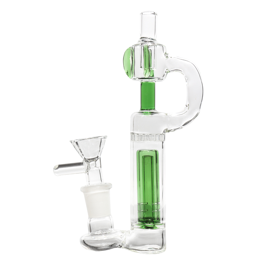 6 inch Green Glass Hookah Shisha Water Smoking Pipes Bubbler Portable Glass Bong 14mm Female Bowl
6 inch Green Glass Hookah Shisha Water Smoking Pipes Bubbler Portable Glass Bong 14mm Female Bowl