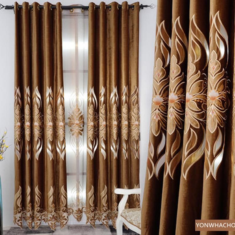 Custom curtains high-class luxury European hollow laser embroidery coffee velvet cloth blackout curtain tulle drape B725, Tulle sheer
Custom curtains high-class luxury European hollow laser embroidery coffee velvet cloth blackout curtain tulle drape B725, Tulle sheer