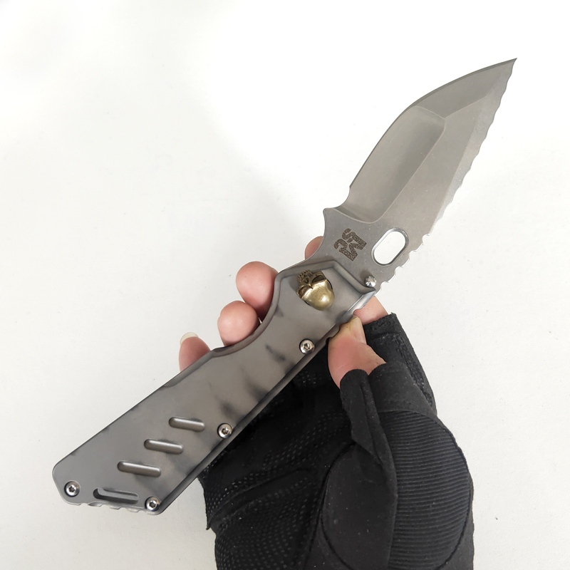 Limited Custom Version MSC SMF XL Folding Knife #50 S35VN Blade Sharp Titanium Knives Pocket EDC Outdoor Camping Equipment Tactical Knifes Hunting Tools
Limited Custom Version MSC SMF XL Folding Knife #50 S35VN Blade Sharp Titanium Knives Pocket EDC Outdoor Camping Equipment Tactical Knifes Hunting Tools