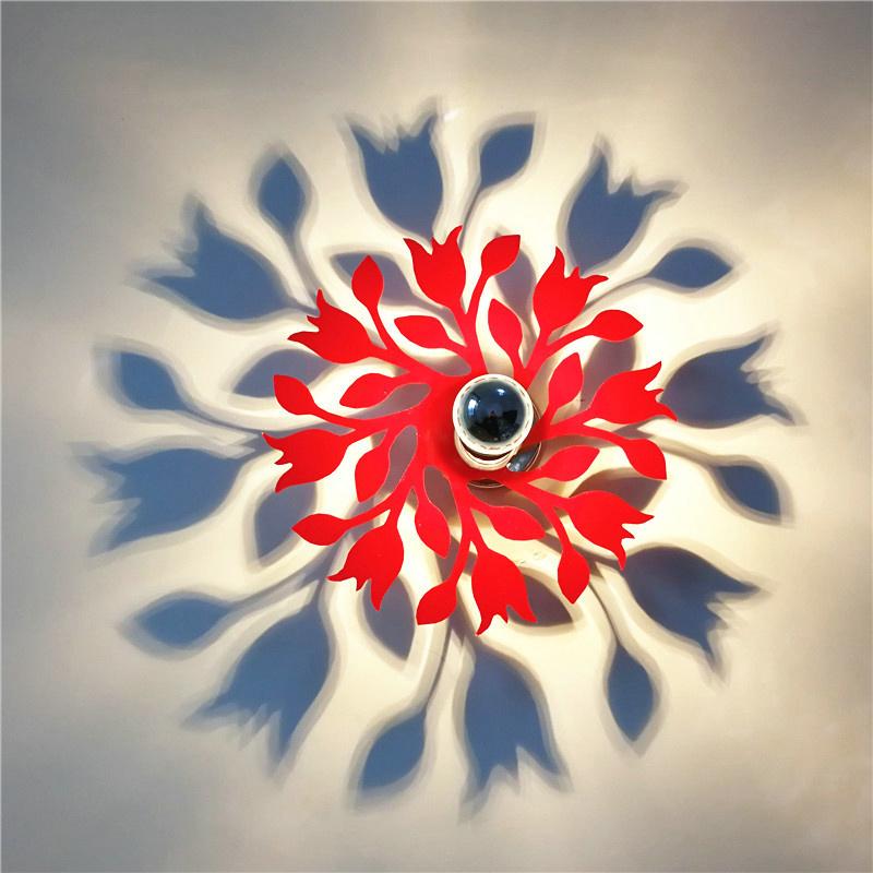Novelty 3D Flower Carnation tulip Shadow Wall Lights luz pared 110-240V Celling Light Shadow Projector Wall Lamps for home Decor
Novelty 3D Flower Carnation tulip Shadow Wall Lights luz pared 110-240V Celling Light Shadow Projector Wall Lamps for home Decor