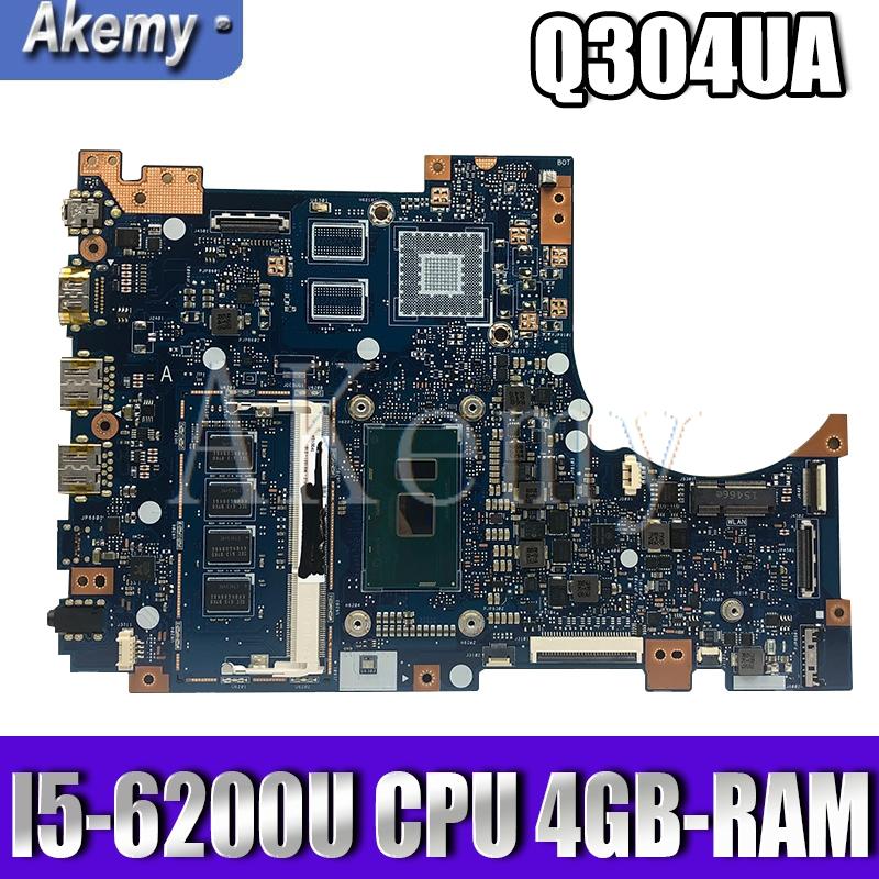 Akemy Q304UA mainboard For Asus Q304U Q304UA Q304 laptop motherboard mainboard Tested Ok -6200U CPU 4GB-RAM
Akemy Q304UA mainboard For Asus Q304U Q304UA Q304 laptop motherboard mainboard Tested Ok -6200U CPU 4GB-RAM