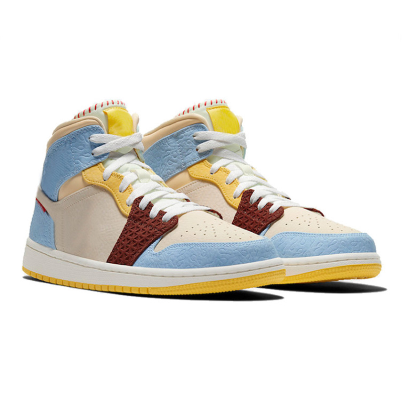 2020 Jumpman 1 Mid SE Fearless Maison Chateau Rouge Women Mens Basketball Shoes 1s Digital Pink High OG Black Gold Trainers Sneakers, Item29 obsidian 36-46
2020 Jumpman 1 Mid SE Fearless Maison Chateau Rouge Women Mens Basketball Shoes 1s Digital Pink High OG Black Gold Trainers Sneakers, Item29 obsidian 36-46