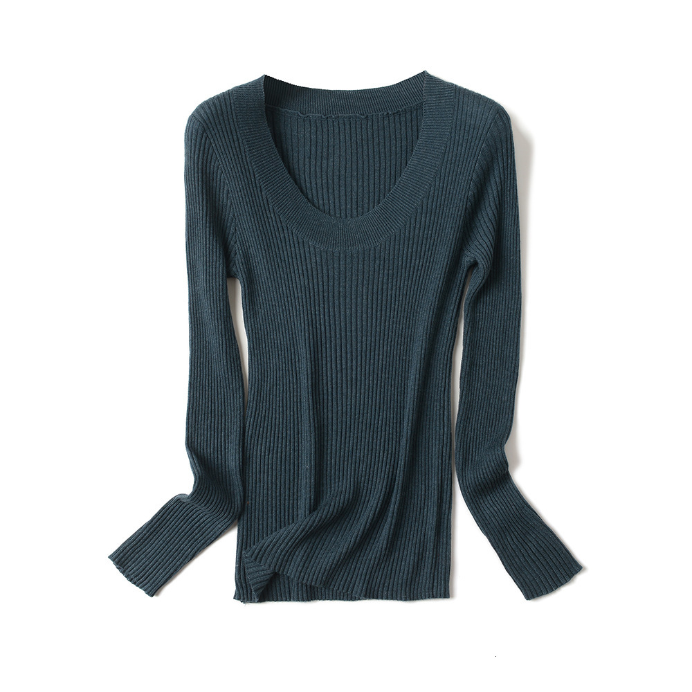 2021 New Autumn Winter Women Knitted Low Cut U-neck Slim Full Sleeves Pullovers Solid Sweater Female Underwear Tops Jwpt, Apricot
2021 New Autumn Winter Women Knitted Low Cut U-neck Slim Full Sleeves Pullovers Solid Sweater Female Underwear Tops Jwpt, Apricot